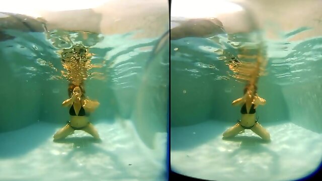 Compilation - 2 Bikini Girls Underwater - VRpussyVision