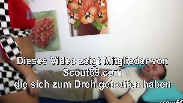 German Aunt Teach Virgin Nephew How To Fuck On Holiday Trip