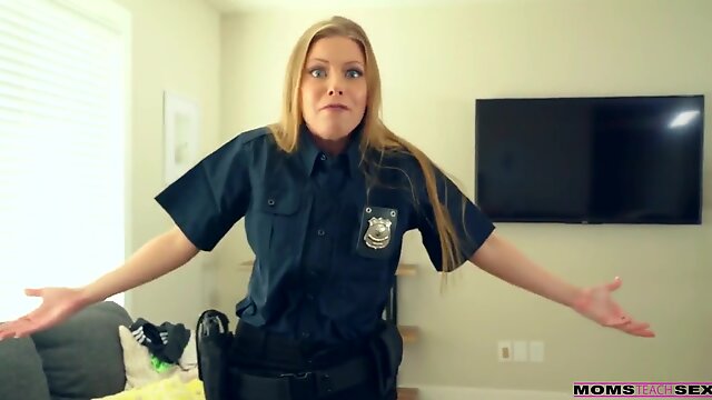 Britney Amber - My Stepmom Is A Cop!