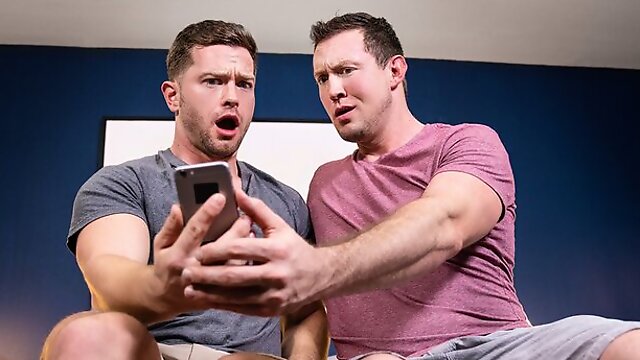 Pierce Paris and Johnny Donovan get freaky on the app, fuck IRL
