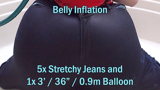 WWM - Another Jeans Stomach Inflation