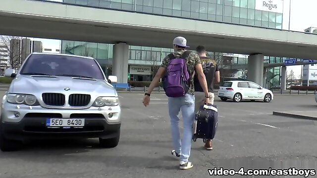 Jared in Prague - Part One Night muscles - EastBoys