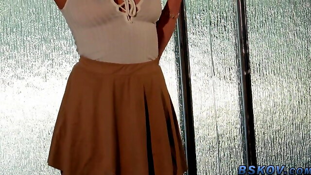 Rubbing Pussy Over Cock