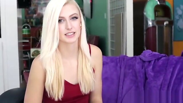 Gorgeous Blonde Alexa Grace Gets Her Teen Pussy Pounded