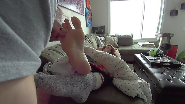The Sock Bandit! (Part 1) Perfect Soles! HD PREVIEW