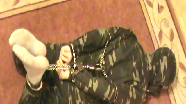 Hogcuffed soldier - I