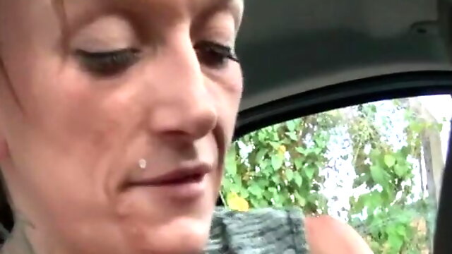 Mature Sucking Cock In Car