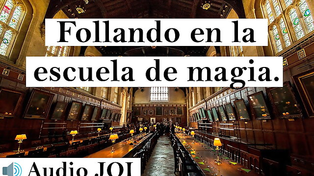 JOI en Howarts. Reencuentro en la escuela de magia.