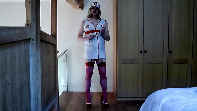 Crossdresser, Uniform, Nurse