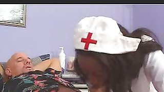 Ebony Anal Nurse....CC