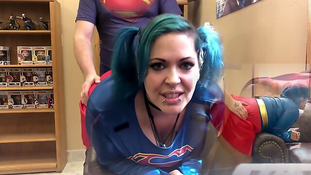 Supergirl Fucked By Superman Starring Cinnamon Anarchy