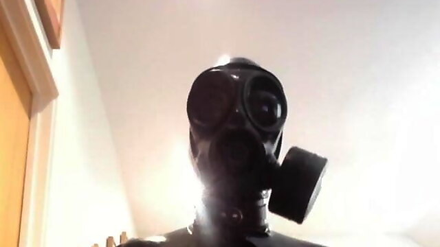 Full Rubber Chastity Cum