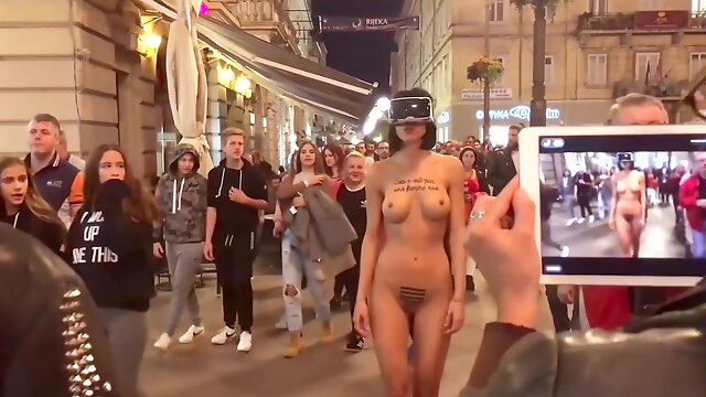 Shameless Milf Public Nudity Erotic Video