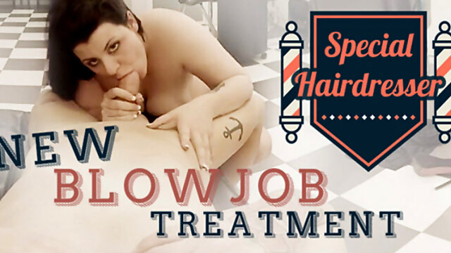 Hairdresser Blowjob