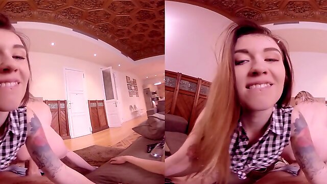 Misha Cross & Carly Rae in Game Play - VirtualRealPorn