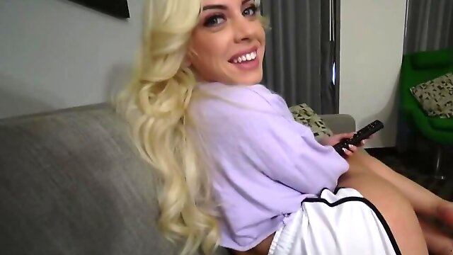 Blonde Teen Birthday Pov