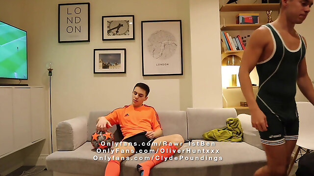 Jock, teen boy, barely 18