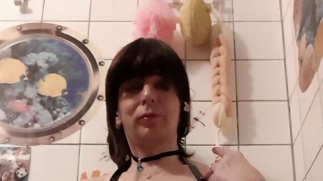 Gay Sissy Facial