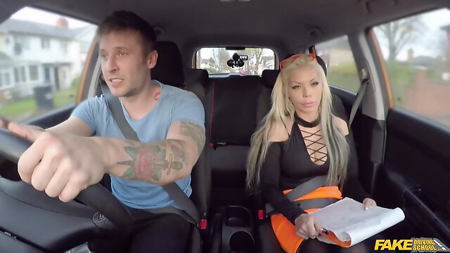 Fake Driving School - Barbie Cant Resist Tattooed Guys Charm 1 - Axel Aces