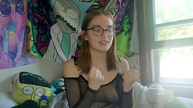 Vibrator Solo, Solo Squirt, Teen Solo, Amateur Nerdy Teen, Female Orgasm Solo