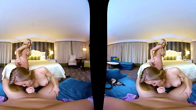 Nicole and Kayla Pornstar Experience VR - Nicole aniston
