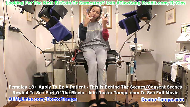$CLOV Kalani Luana Gets Gyno Exam, Watch Doctor Tampa's POV!