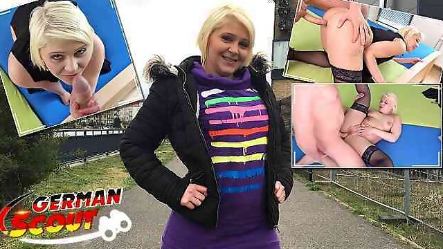 GERMAN SCOUT - TINY GIRL JENNY FUCKED AT REAL MODEL CASTING