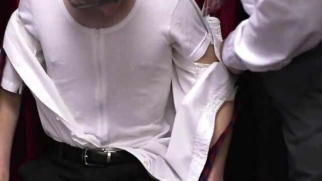 Unruly Elder Stewart has to endure a proper spanking here