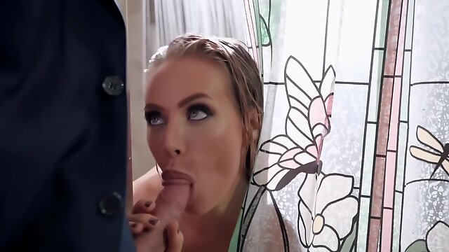 Nicole Aniston, Johnny Sins And Amia Miley In Hot Threesome Sex Video