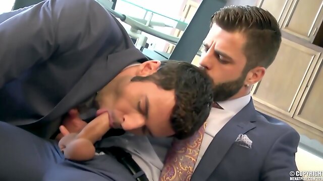 Sexy Gay Businessmen Fucking
