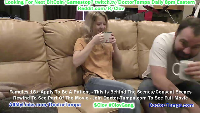 $CLOV Become Doctor Tampa, Give Exam Stacy Shepards 1st Gyno