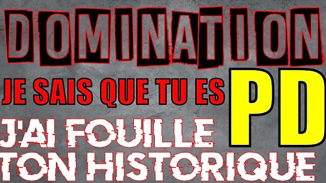 DOMINATION AUDIO - SUCE-MOI sinon je Balance que tu es GAY ! / Français amateur