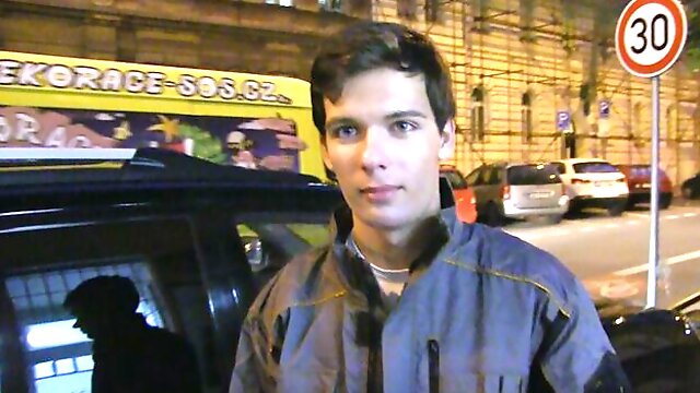 Pretty-faced Czech dude gets fucked anally in POV