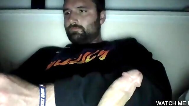 Boy With A Beard And A Good Cock Jerking Himself Off