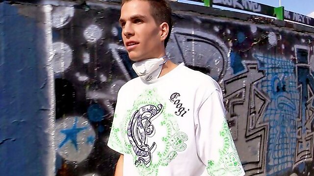 Awesome anal and a huge facial for a good-looking slut