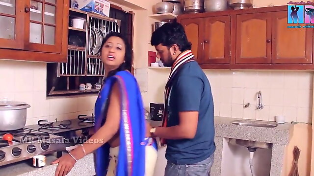 Aunty Indian, Telugu Sex Videos, Gangbang, Kitchen, Softcore, Homemade, Tamil