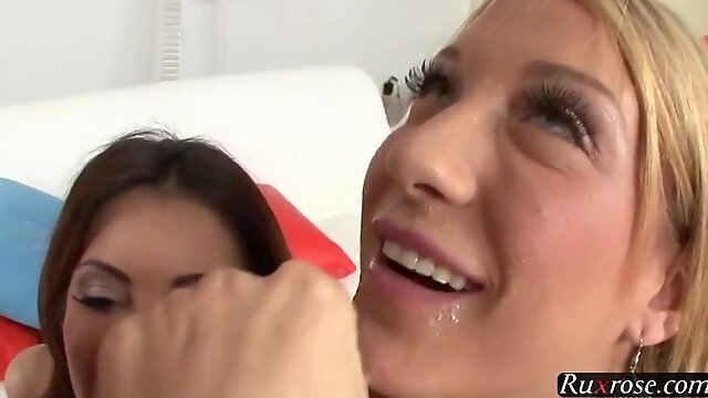 Amy Brooke and Aleksa Nicole share huge pecker