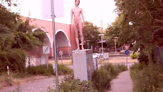 Gay Exhibitionist Naked In Public