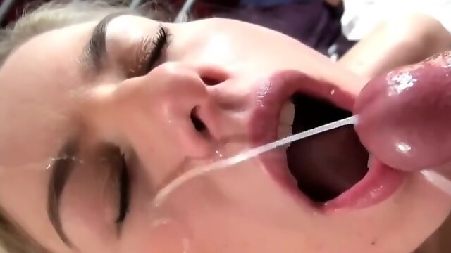 Alluring gals incredible cumshots collection