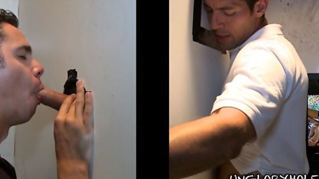 Alexander Garrett and Tyler Ford enjoy a fateful gloryhole encounter