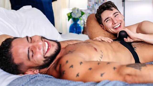 Condom-free assfuck with Brock Banks & Leo Grand