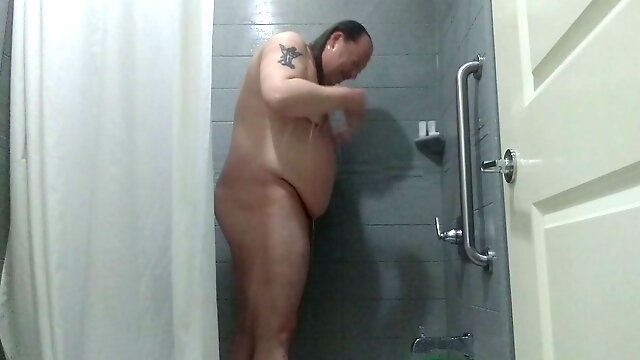 First shower video