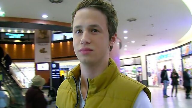 Adorable amateur with a bubble butt eats cum