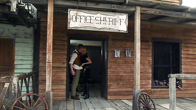 Whores Jessa Rhodes and Misha Cross fuck sheriff