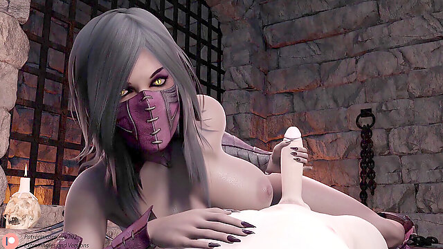 Big boobs, mileena, mortal kombat