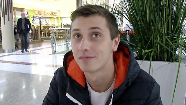 Teeny twink amateur receives a HUGE facial here