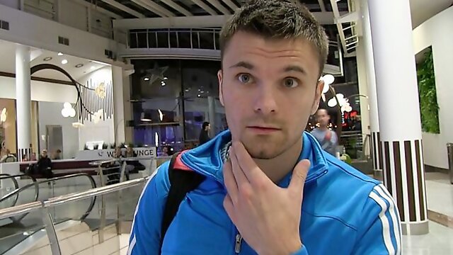 Fitness center guy gets to receive a huge facial