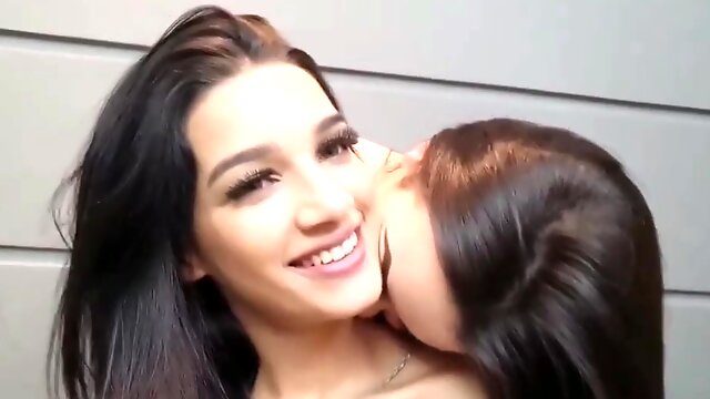Brazilian Lesbian Kissing