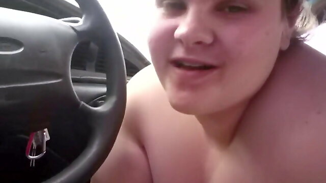 Prostitute In Car, Fat Teen Car