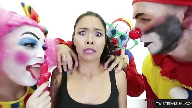 Dana Vespoli: Gangbanged By A Gaggle Of Clowns